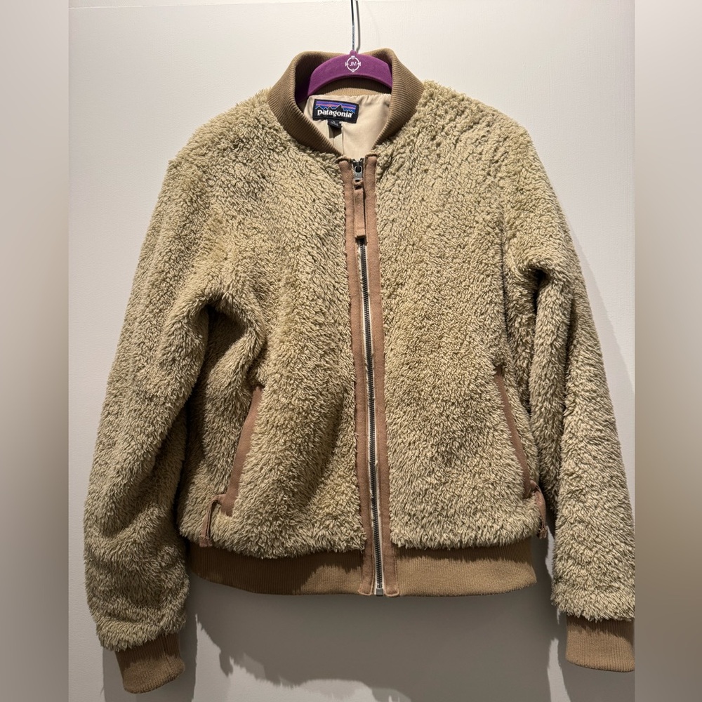 Patagonia women’s size medium bomber jacket.